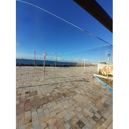 605 Flat Mobiliado Com Vista Lateral Mar Na Praia De Iracema Com Ventilador Fortaleza  Exteriör bild